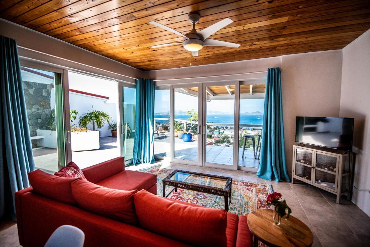Fantastic Penthouse At Sunset Serenade Suites Cruz Bay ภายนอก รูปภาพ