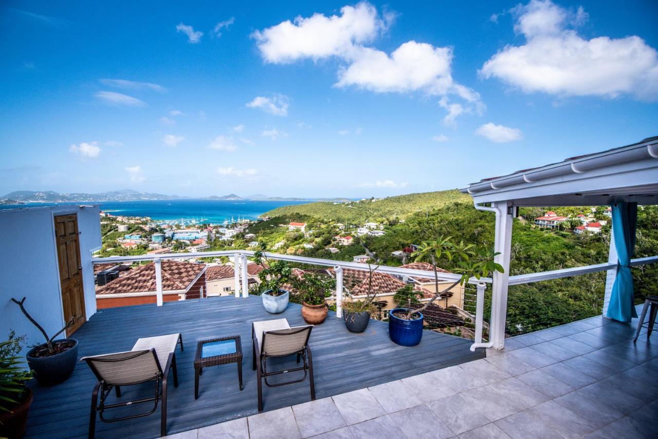 Fantastic Penthouse At Sunset Serenade Suites Cruz Bay ภายนอก รูปภาพ