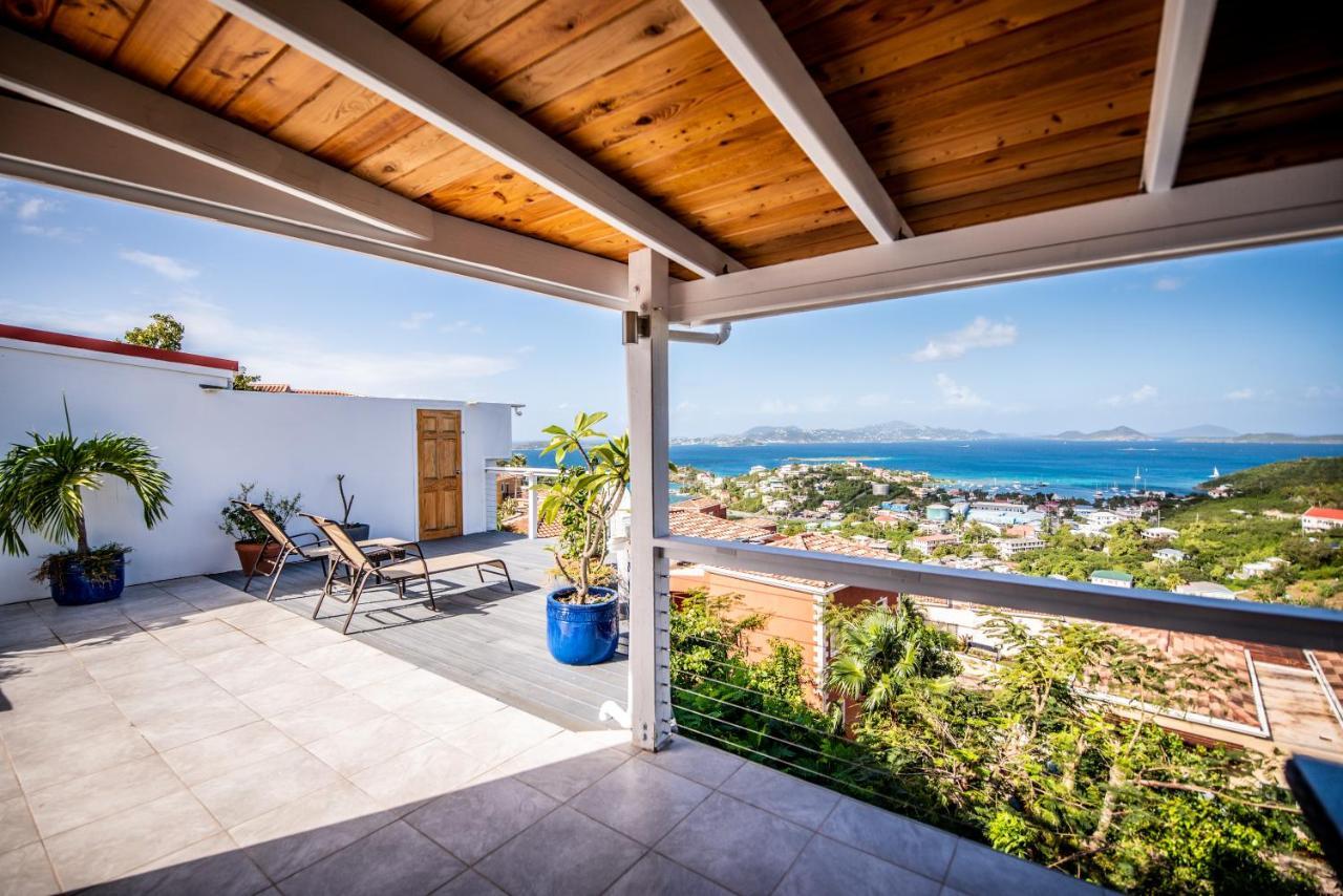 Fantastic Penthouse At Sunset Serenade Suites Cruz Bay ภายนอก รูปภาพ