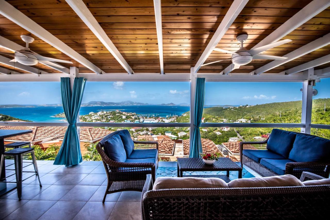 Fantastic Penthouse At Sunset Serenade Suites Cruz Bay ภายนอก รูปภาพ